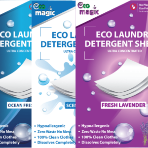 Eco Magic Laundry Detergent Sheets